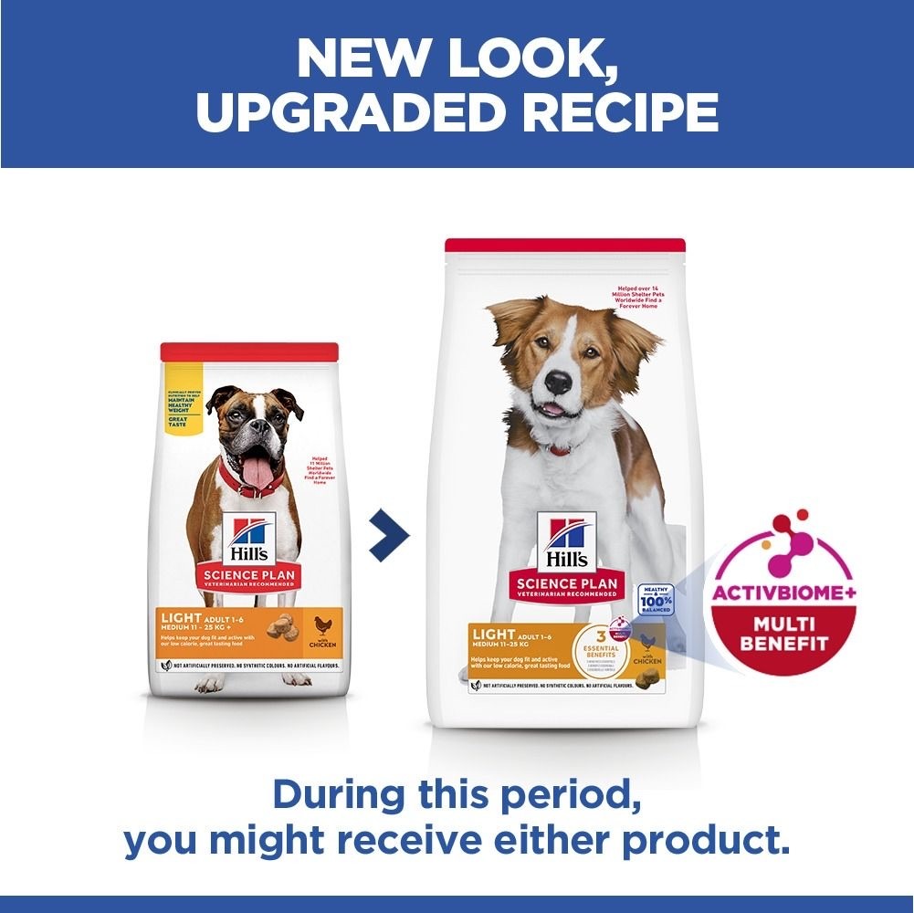Canine Adult Light Medium Breed