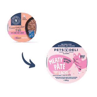 Adult Meaty Pâté Geflügel mit Lachs