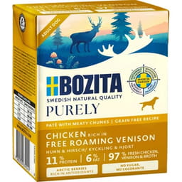 Dog NF Tetra Purely Paté, Hirsch