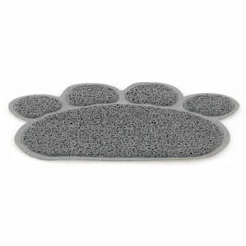 Cat litter tray paws gray