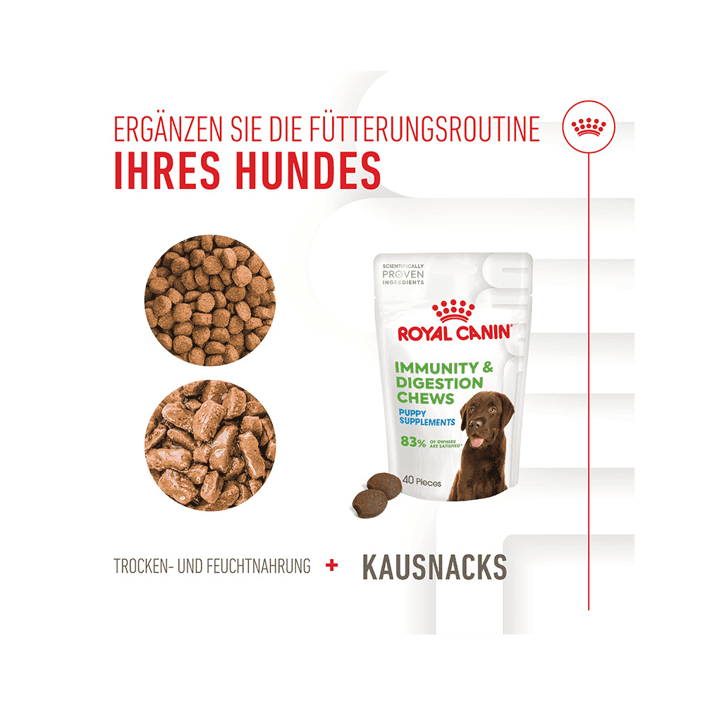 Immunity &amp; Digestion Chews Puppy Supplements