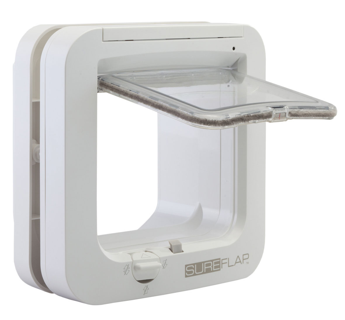 SureFlap Chatière blanche microchip