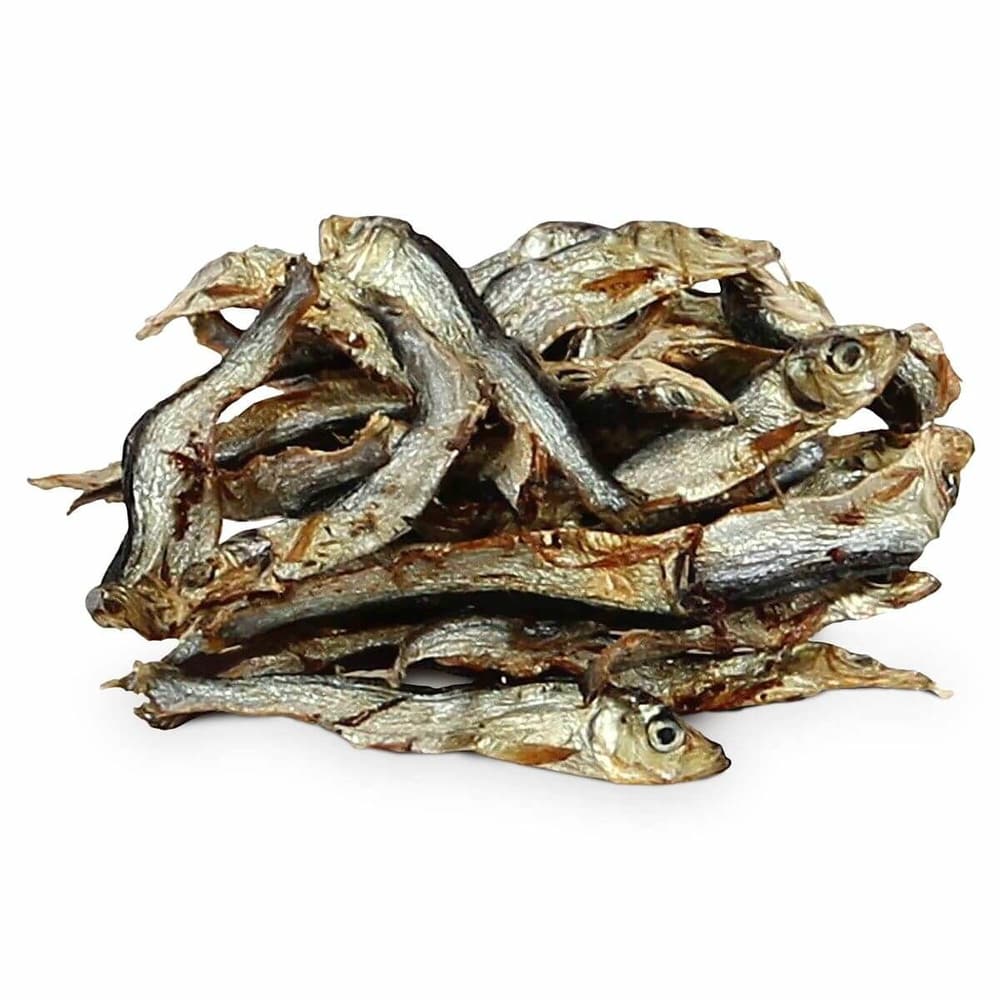 Dried herring for dogs and cats