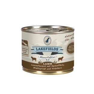 Lammfleisch mit Kartoffeln, Blattspinat & Kräutern - Dose