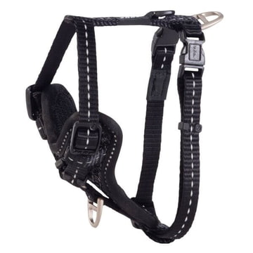 Utility Control dog harness black