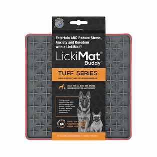 Buddy Tuff Schleckmatte in Rot