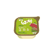 Adult, Rind mit Karotte und Zucchini