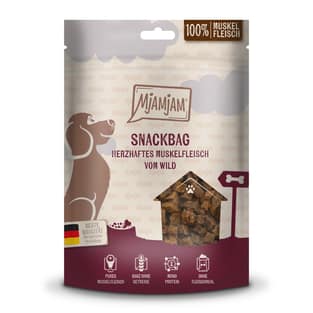 Dog Snackbag - herzhaftes Muskelfleisch vom Wild