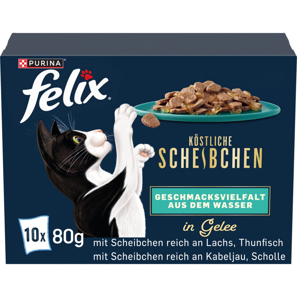 Köstliche Scheibchen Geschmacksvielfalt aus dem Wasser