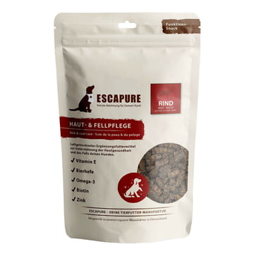 Snacks fonctionnelles soin de la peau et du pelage bœuf
