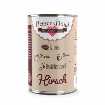 Hirsch - Cerf avec légumes bio