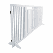 Dog barrier fence, 4-part, with door