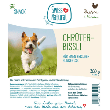 Chrüterbissli Dog Treat