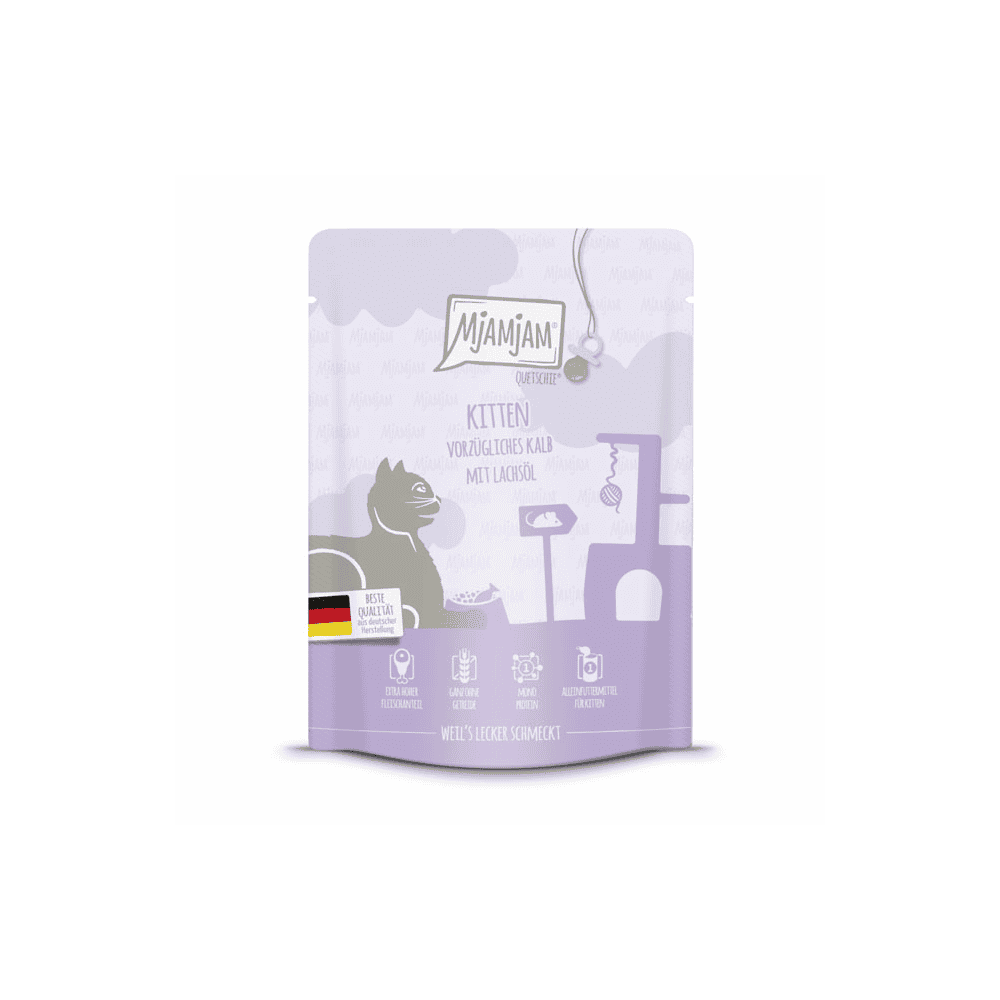 Kitten - Vorzügliches Kalb mit Lachsöl