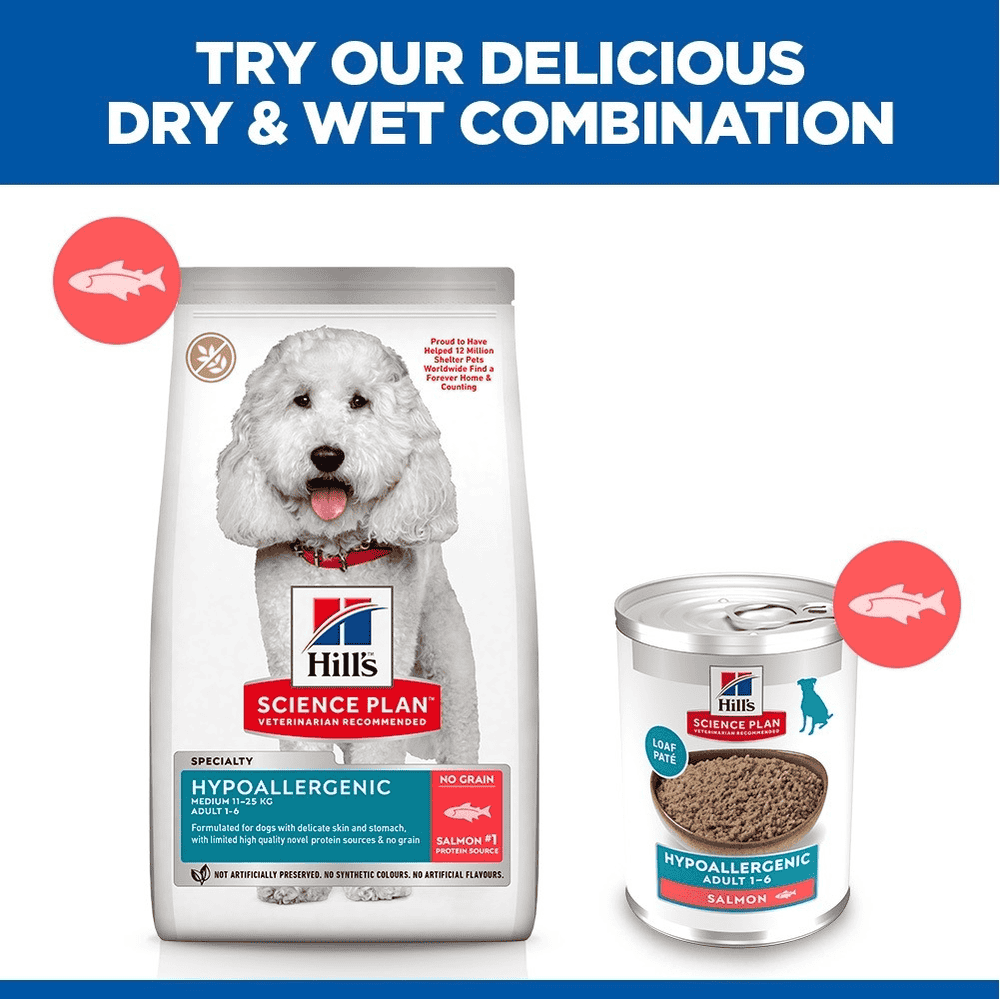 Canine Hypoallergenic Adult Salmon - Can