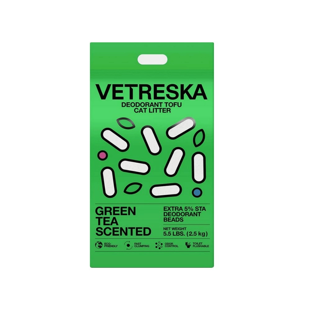 Katzenstreu Tofu, Green Tea