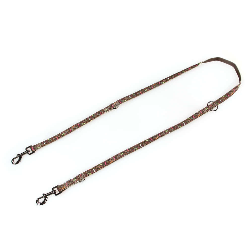 Leash Smuffy Bones, brown
