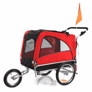 Buggy- & Velo-Hundeanhänger Vito 2in1