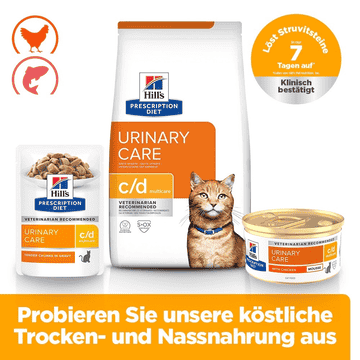 Feline c/d Multicare Urinary Care Chicken Mousse