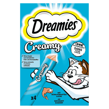 Dreamies Creamy Snacks Lachs