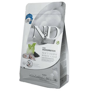 Canine Puppy Medium/Maxi Wolfsbarsch, Fenchel & Spirulina
