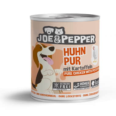 Dog Huhn pur mit Kartoffeln