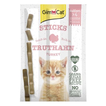 Sticks Kitten mit Truthahn