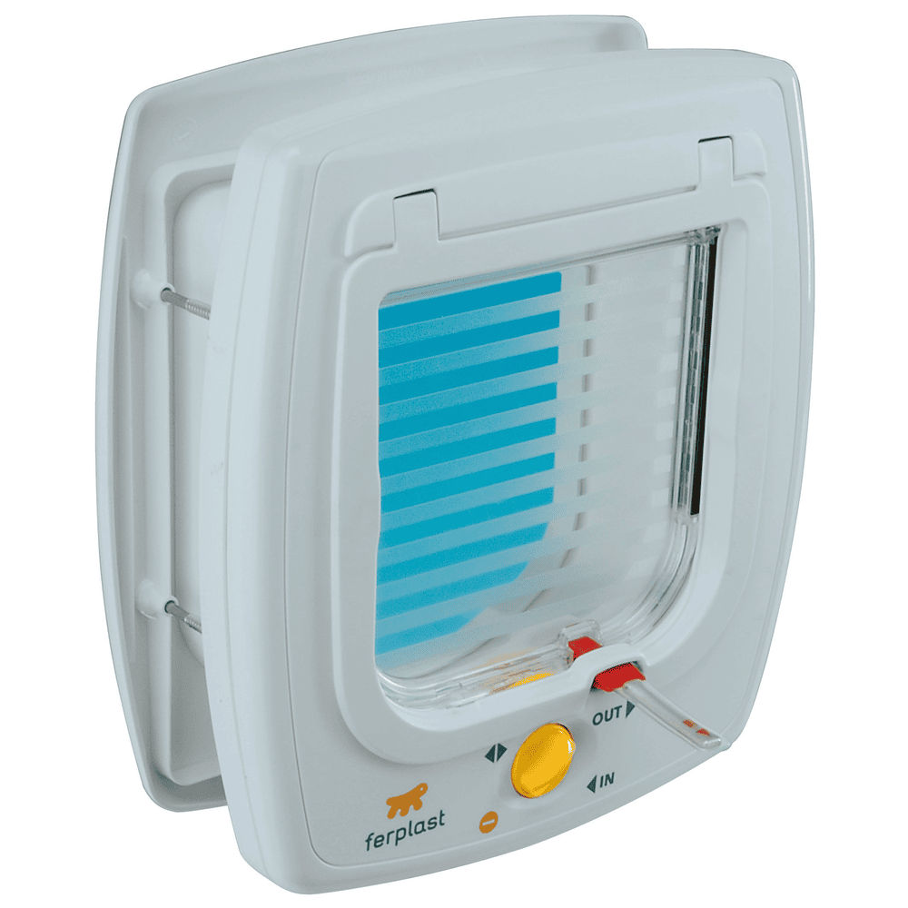 Ferplast Swing 5T à 4 positions, chatière blanche