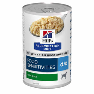 Canine d/d Food Sensitivities Duck - Boîte