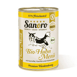 Menu Classic Poulet BIO avec légumes BIO