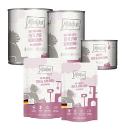 DUO von zarter Ente & saftigem Hühnchen an Möhrchen (canard, poulet & carottes)