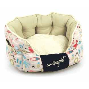 Hunde- & Katzenbett Flamingo