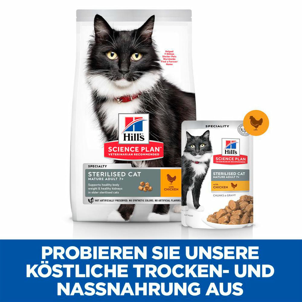 Feline Sterilised Mature Adult 7+ Chicken - Frischebeutel