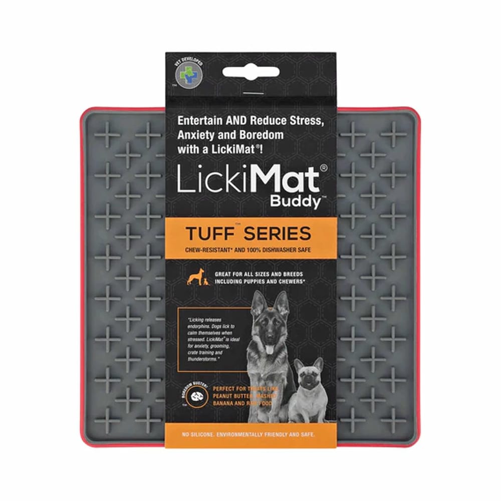 Buddy Tuff Schleckmatte in Rot