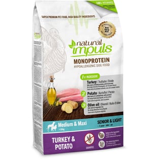 Senior & Light Turkey&Potato Medium Maxi