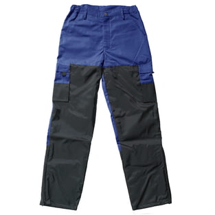 Pantalon outdoor noir/bleu