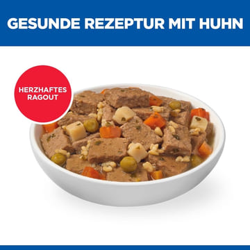 Canine Mature Adult 7+ Delicious Cuisine with chicken & added vegetables Dose