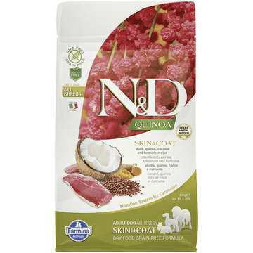 Canine Adult Mini Quinoa Skin & Coat Canard, Coco