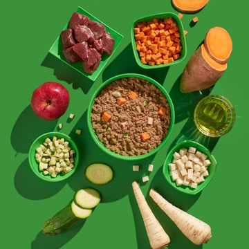 FRED Reh mit Süsskartoffeln (Venison with Sweet Potatoes)