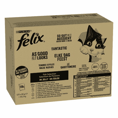 So gut wie es aussieht Fisch Mega-Jumbo Pack 120x85g