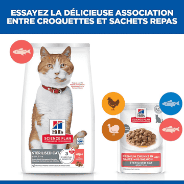 Feline Sterilised Cat Salmon - Sachets