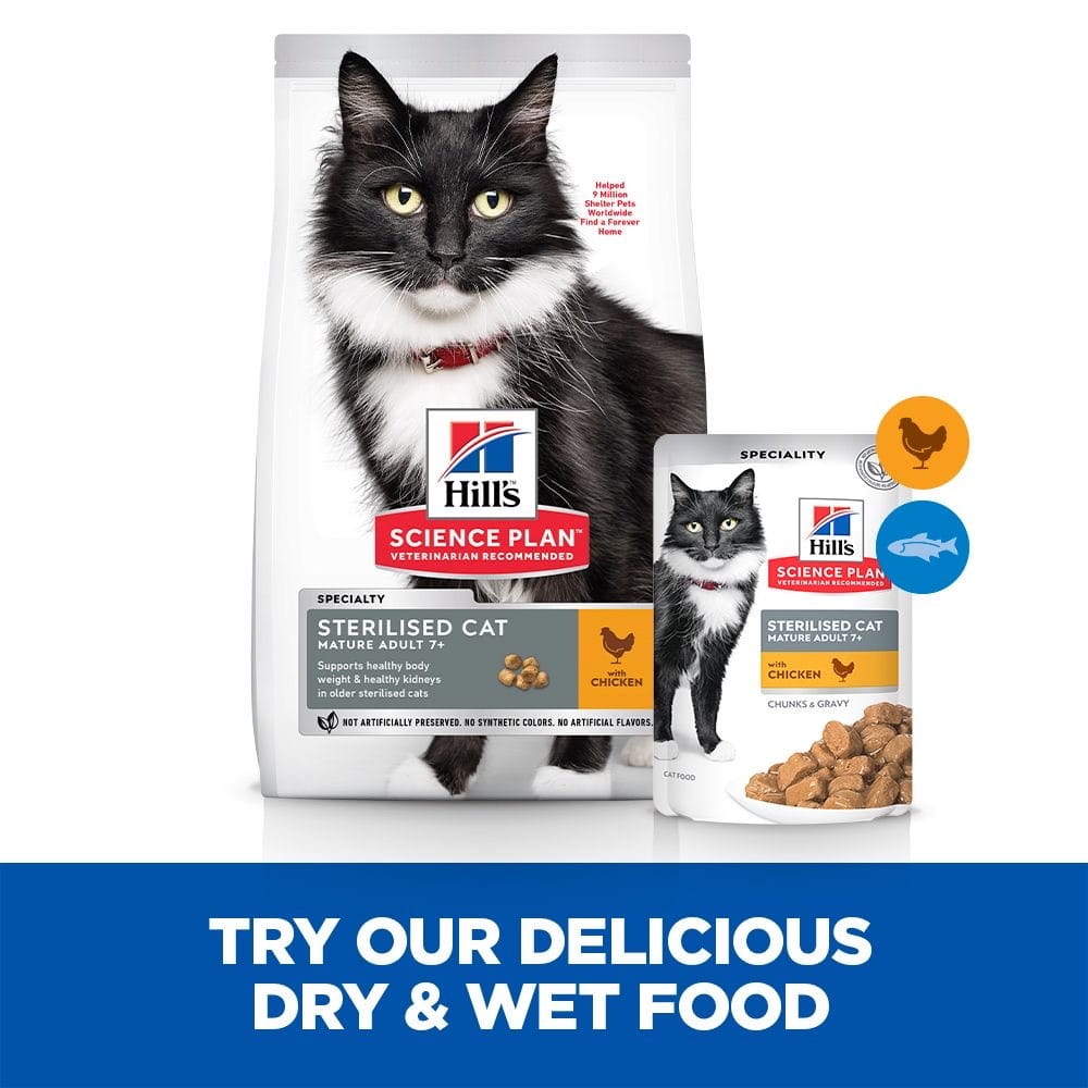 Feline Sterilized Mature Adult 7+ Chicken - Fresh pouches