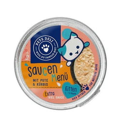 Saucen Menü Kitten - Pute & Kürbis