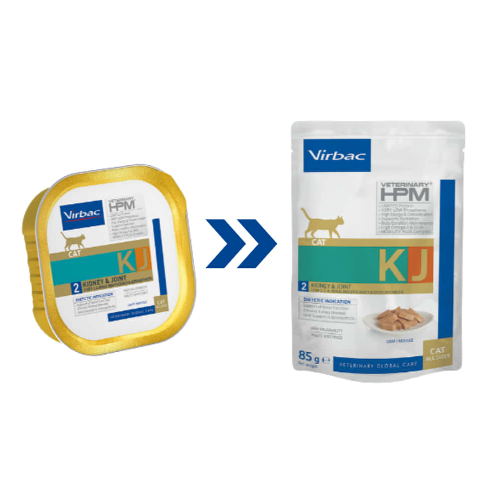 HPM Cat Kidney & Joint KJ2 Wet - Frischebeutel