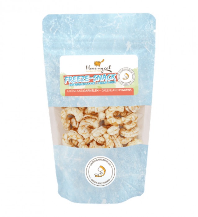 Freeze-Snack Grönlandgarnelen