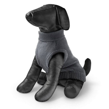 Hundepullover grau