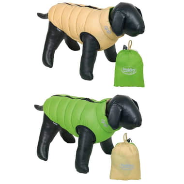 Manteau réversible vert-beige Light