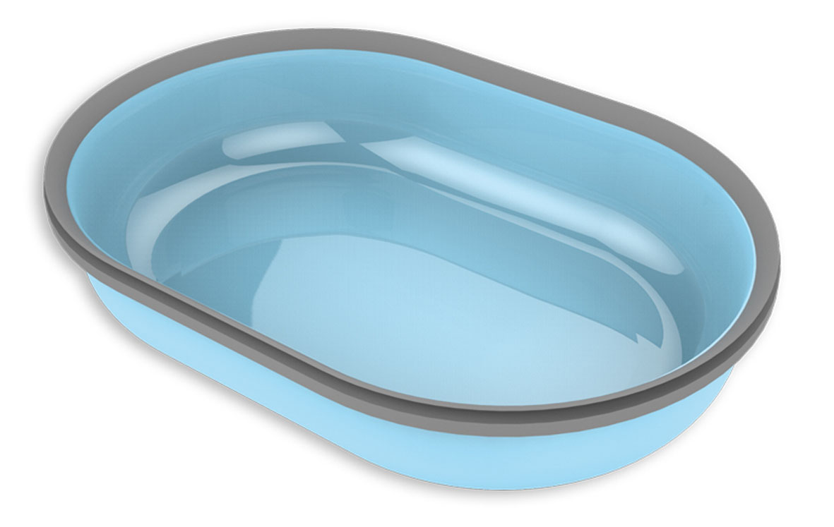 Schale für SureFeed blau