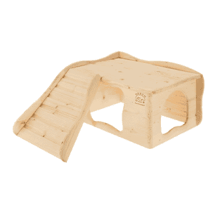 Villa avec escalier pour lapin