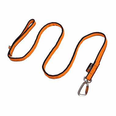 Bungee Leash Black/Orange